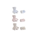 Coffret Bébé Home ESPRIT Bleu Beige Rose Polyester (3 Unités)