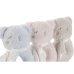 Peluche Chocalho Home ESPRIT 12 x 7 x 17 cm (3 Unidades)