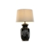 Pöytälamppu Home ESPRIT Musta Kullattu Keraminen 50 W 220 V 40 x 40 x 70 cm