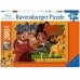 układanka puzzle Ravensburger lion king 200 Części (1 Sztuk)