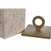 Caja-Joyero Home ESPRIT Beige Resina 15 x 15 x 24 cm