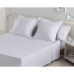 Juego de Sábanas Alexandra House Living Blanco Cama de 200 4 Piezas