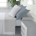 Set de foi Alexandra House Living Greta Gri Perlat Pat 180 4 Piese