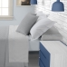 Set beddengoed Alexandra House Living Greta Parelgrijs Bed van 160 4 Onderdelen