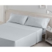 Set di Lenzuola Alexandra House Living Grigio Perla Osimano 4 Pezzi