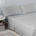 Prešívané obliečky bez výplne Alexandra House Living Greta Perlovo sivá 200 cm posteľ 4 Kusy