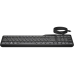 clavier et souris HP 405 Noir Qwerty US