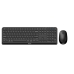 Клавиатура с мишка Philips SPT6407B/16 Черен Qwerty US