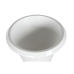 Vaso Home ESPRIT Bianco Dorato Fibra Moderno 40 x 40 x 100 cm