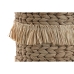 Istutuskastide komplekt Home ESPRIT Pruun Raffia Tsement Troopiline 23 x 22 x 25 cm