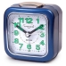 Analoge alarmklok Timemark Blauw Stil met geluid Nachtmodus (7.5 x 8 x 4.5 cm)