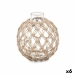 Dekorationsboll Transparent Naturell 18 x 20 cm (6 antal)