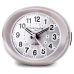 Analog Alarmklokke Timemark Hvit LED Lyd Stille Snooze Nattmodus 9 x 9 x 5,5 cm (9 x 9 x 5,5 cm)