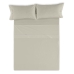 Bettwäsche-Set Alexandra House Living Beige King size 4 Stücke