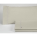 Jeu de draps Alexandra House Living Beige Lit king size 4 Pièces