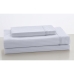 Set di Lenzuola Alexandra House Living Bianco Matrimoniale 4 Pezzi