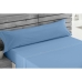 Set beddengoed Alexandra House Living Licht Blauw Bed van 150 4 Onderdelen