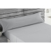 Juego de Sábanas Alexandra House Living Gris Perla Cama de 160 4 Piezas