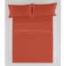 Set di Lenzuola Alexandra House Living Rosso Chiaro Osimano 4 Pezzi