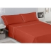 Prešívané obliečky bez výplne Alexandra House Living Svetlá červenkastá 200 cm posteľ 4 Kusy