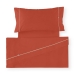 Set di Lenzuola Alexandra House Living Rosso Chiaro Osimano 4 Pezzi