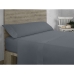 Prešívané obliečky bez výplne Alexandra House Living Tmavo-sivá 180 cm posteľ