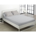 Jeu de draps Alexandra House Living Gris perlé Lit king size 4 Pièces