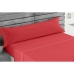 Conjunto de Lençóis Alexandra House Living Vermelho Queen 4 Peças