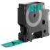 Gelamineerde Tape voor Labelmakers Dymo D1 45809 LabelManager™ Zwart Groen (5 Stuks)