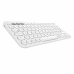 Trådløst tastatur Logitech K380 Hvid