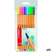 Tuschpennor Stabilo Point 88 Multicolour (10 antal)