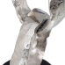 Statua Decorativa 18 x 15 x 47 cm Nero Argento