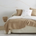 Bedspread (quilt) Alexandra House Living Bali Cream 180 x 270 cm