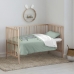 Set di copripiumino Kids&Cotton Italo Big Menta 100 x 120 cm