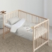 Dyne deksel sett Kids&Cotton Kenai Big Beige 100 x 120 cm