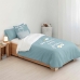 Duvet cover set Kids&Cotton Xalo Big Blue 155 x 220 cm