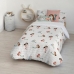 Комплект покривка за завивка Kids&Cotton Mosi Small Розов 155 x 220 cm