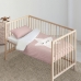 Set di copripiumino Kids&Cotton Nadir Rosa 115 x 145 cm