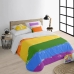 Пододеяльник Decolores Pride 62 Разноцветный 220 x 220 cm