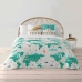 Housse de Couette Kids&Cotton Mapamundi Multicouleur 220 x 240 cm 240 x 220 cm Mappemonde