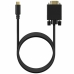 USB-C - DisplayPort Adapteri Aisens A109-0692 Musta 80 cm