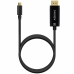 Adaptateur USB-C vers DisplayPort Aisens A109-0689 Noir 1,8 m