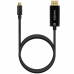 Adaptér USB-C na DisplayPort Aisens A109-0689 Černý 1,8 m