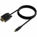Adapter USB-C v DisplayPort Aisens A109-0692 Črna 80 cm
