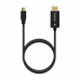 Адаптер за USB-C към DVI Aisens A109-0687 Черен 1,8 m