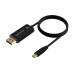Adaptador USB-C a DisplayPort Aisens A109-0686 Negro 80 cm