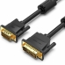 Adapter VGA naar DVI Vention EACBF Zwart 1 m