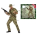 Costum Deghizare pentru Adulți Shine Inline Militar Verde XS/S