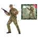 Маскарадные костюмы для взрослых Shine Inline Militar Зеленый XS/S