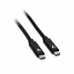 Kabel USB C V7 V7UCC-1M-BLK-1E      1 m Zwart